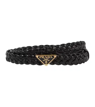 Prada Braided leather belt | Thumbnail 1