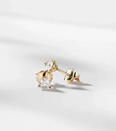STONE AND STRAND 14kt gold earrings with diamonds | Thumbnail 5