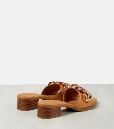See By Chloé See By Chloé Embellished leather mules | Thumbnail 5