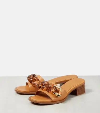 See By Chloé See By Chloé Embellished leather mules | Thumbnail 6
