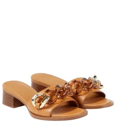 See By Chloé See By Chloé Embellished leather mules | Thumbnail 1