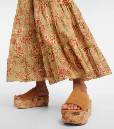See By Chloé See By Chloé Liana 70 suede platform mules | Thumbnail 3
