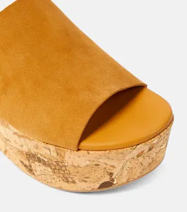 See By Chloé See By Chloé Liana 70 suede platform mules | Thumbnail 4