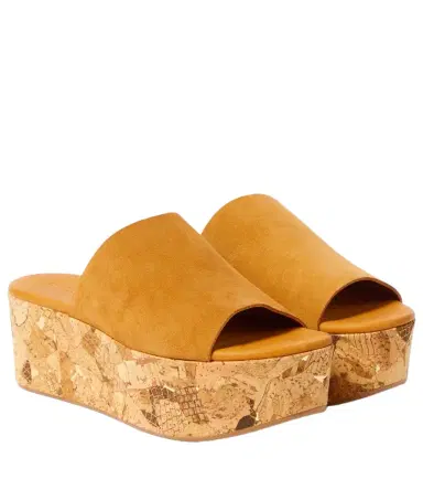 See By Chloé See By Chloé Liana 70 suede platform mules | Thumbnail 1