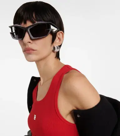 Givenchy Giv Cut embellished cat-eye sunglasses | Thumbnail 5