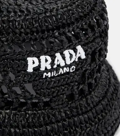 Prada Logo bucket hat | Thumbnail 3
