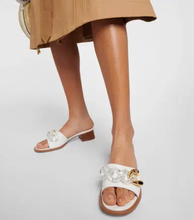 See By Chloé See By Chloé Embellished leather mules | Thumbnail 2