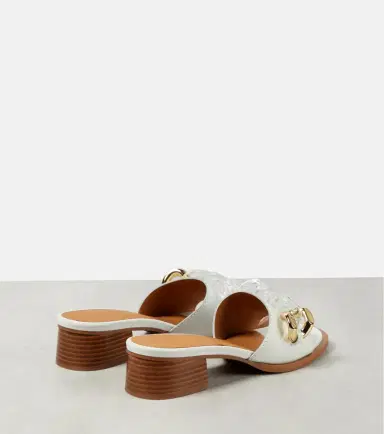 See By Chloé See By Chloé Embellished leather mules | Thumbnail 5