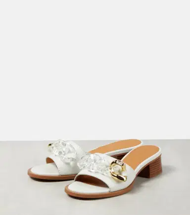 See By Chloé See By Chloé Embellished leather mules | Thumbnail 6
