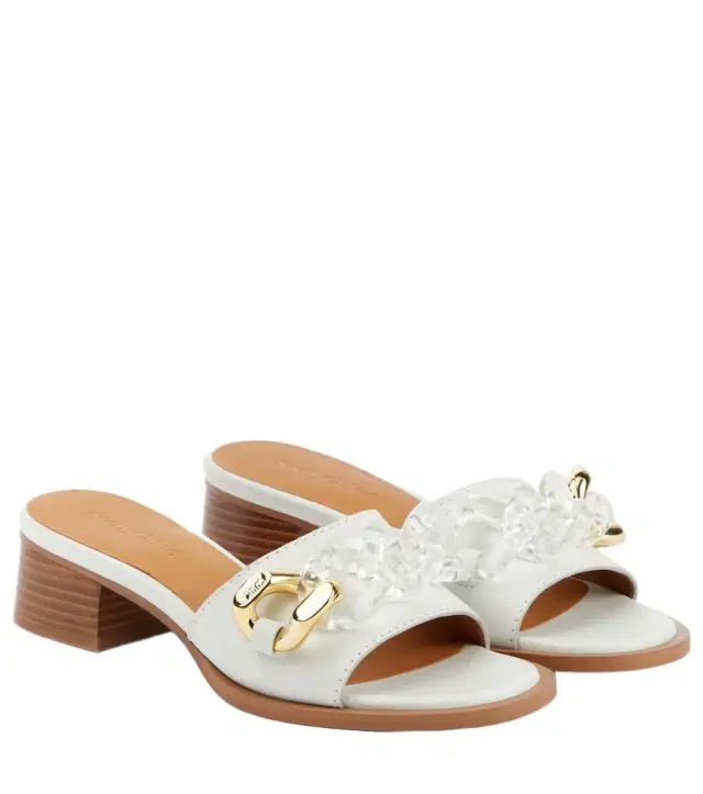 See By Chloé See By Chloé Embellished leather mules