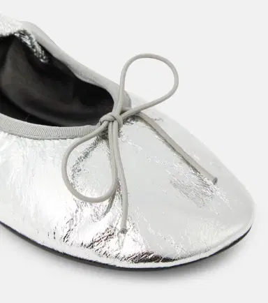 Proenza Schouler Metallic leather ballet flats | Thumbnail 4