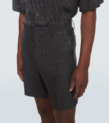 Valentino Toile Iconographe silk shorts | Thumbnail 2
