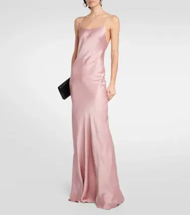 Victoria Beckham Cami satin gown | Thumbnail 3