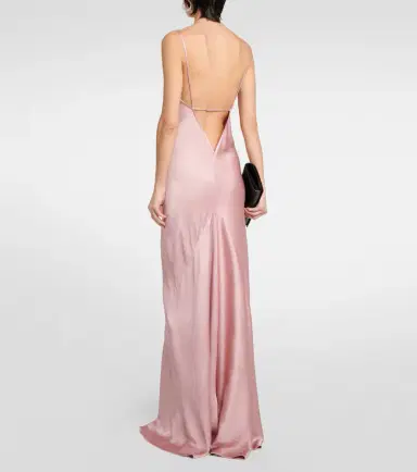 Victoria Beckham Cami satin gown | Thumbnail 6