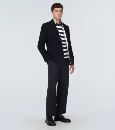 Valentino Striped cotton and wool sweater | Thumbnail 5