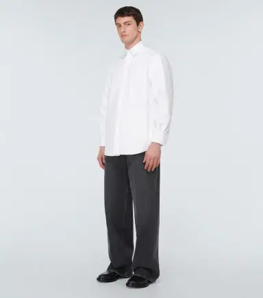 Valentino High-rise wide-leg jeans | Thumbnail 4