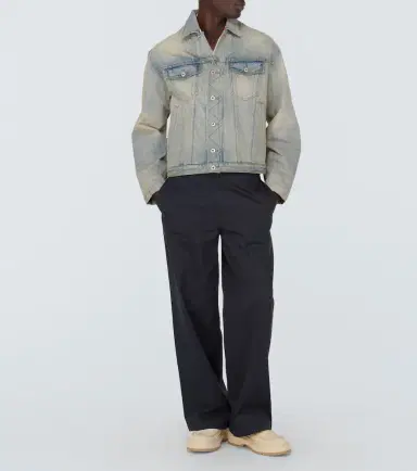 Kenzo Drawn Varsity embroidered denim jacket | Thumbnail 3 Kenzo Drawn Varsity embroidered denim jacket | Thumbnail 3