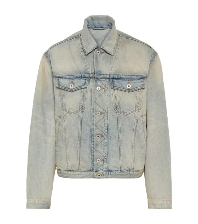 Kenzo Drawn Varsity embroidered denim jacket