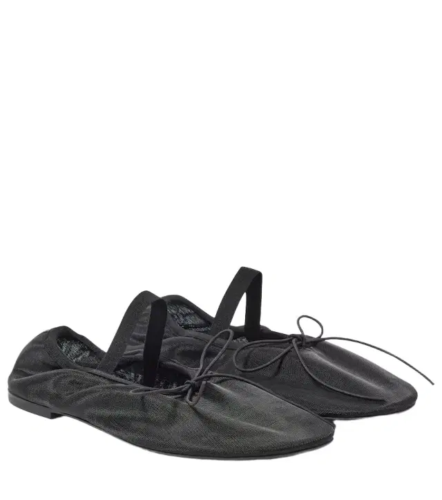 Proenza Schouler Glove mesh ballet flats