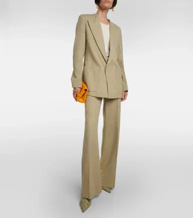 Victoria Beckham Single-breasted wool-blend blazer | Thumbnail 5