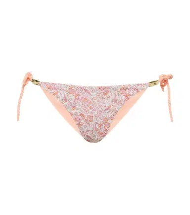 Heidi Klein Muskmelon Bay triangle bikini bottoms | Thumbnail 1