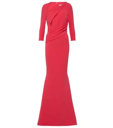 Safiyaa Pollina crêpe gown | Thumbnail 1