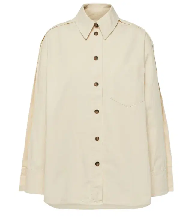 Victoria Beckham Oversized cotton shirt
