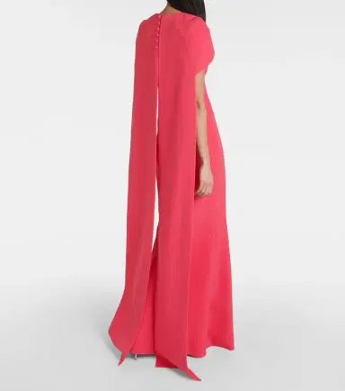 Safiyaa Ginkgo caped gown | Thumbnail 3