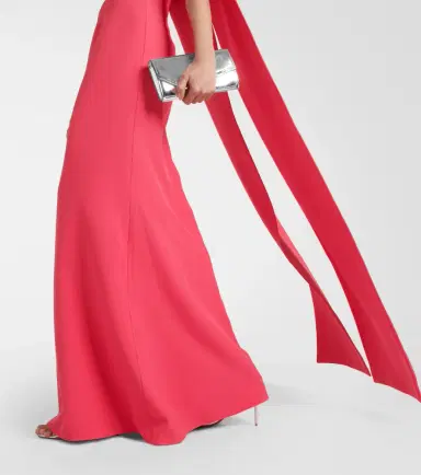 Safiyaa Ginkgo caped gown | Thumbnail 4