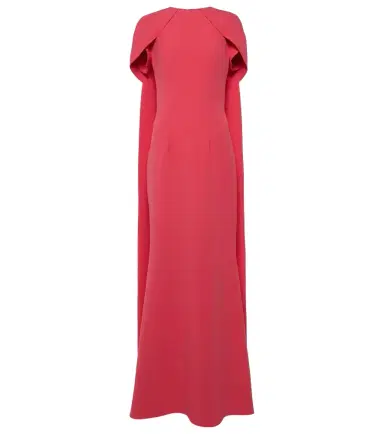 Safiyaa Ginkgo caped gown | Thumbnail 1