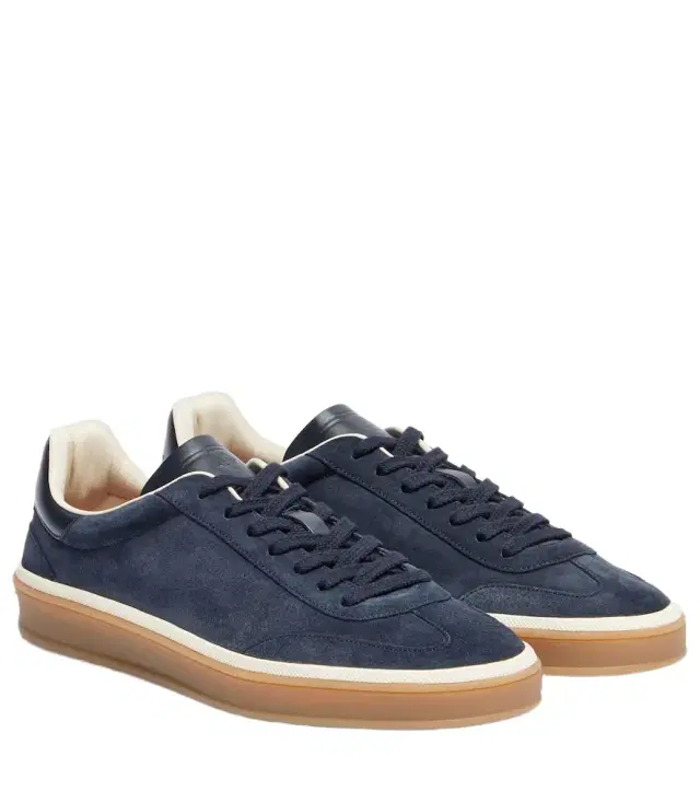 Loro Piana Tennis Walk suede sneakers