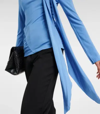 Victoria Beckham Tie-detail top | Thumbnail 6