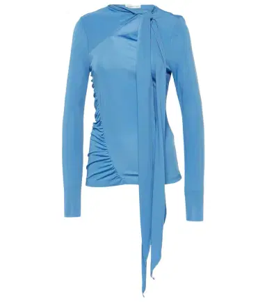 Victoria Beckham Tie-detail top | Thumbnail 1