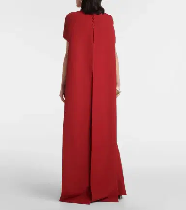 Safiyaa Ginkgo caped gown | Thumbnail 2