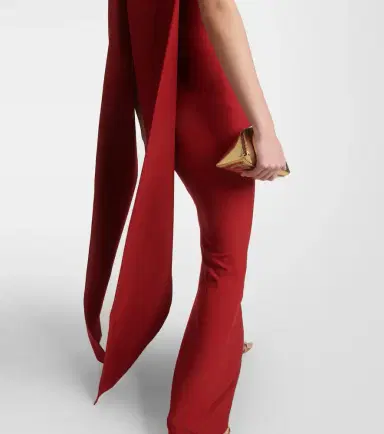 Safiyaa Ginkgo caped gown | Thumbnail 4