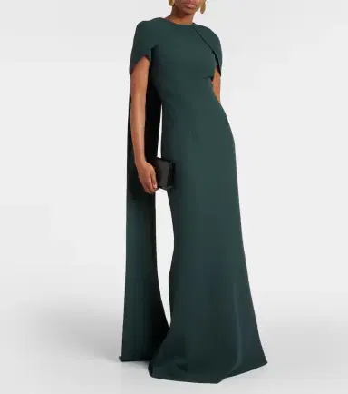 Safiyaa Caped gown | Thumbnail 5
