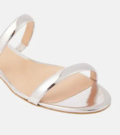 René Caovilla Cleo mirrored leather sandals | Thumbnail 5