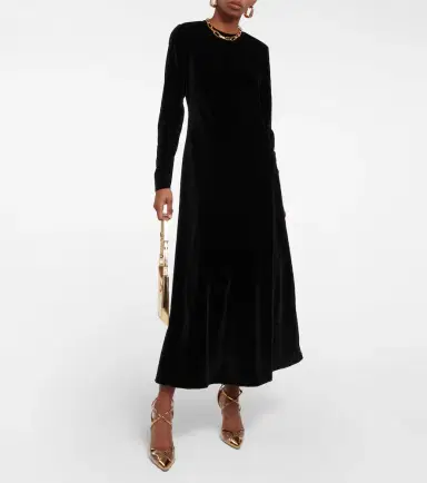 Polo Ralph Lauren Velvet maxi dress | Thumbnail 5