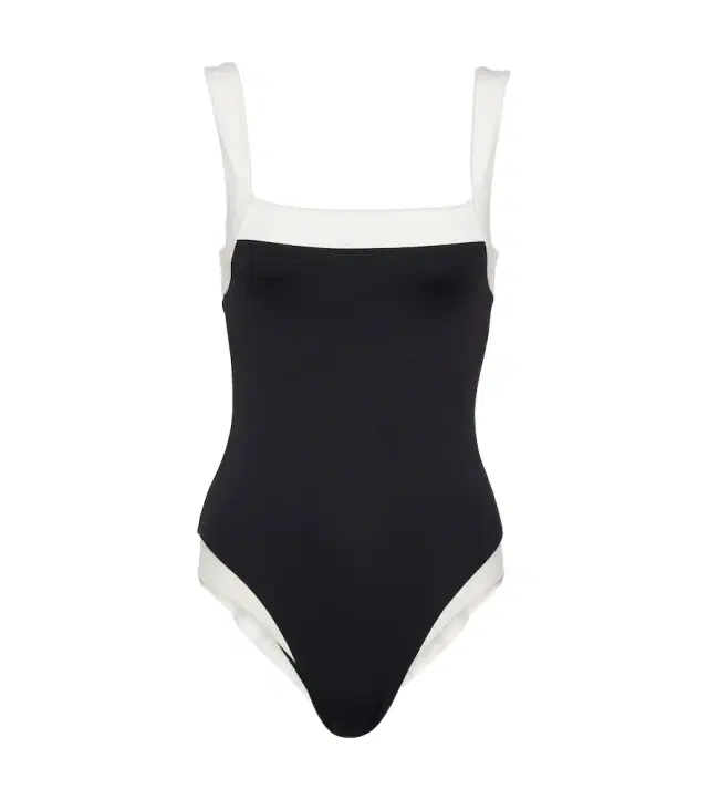 Marysia Bianco Maillot square neck swimsuit