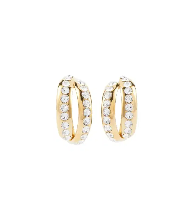 Amina Muaddi Jahleel embellished earrings