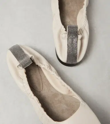 Brunello Cucinelli Leather ballet flats | Thumbnail 5