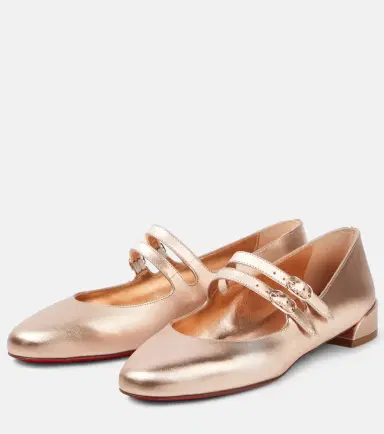 Christian Louboutin Sweet Jane leather Mary Jane shoes | Thumbnail 3 Christian Louboutin Sweet Jane leather Mary Jane shoes | Thumbnail 3