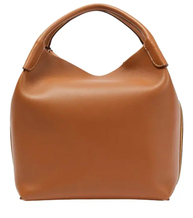 Loro Piana Bale leather shoulder bag