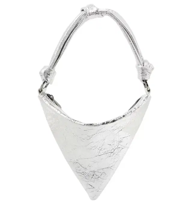 Amina Muaddi Cameron Mini leather shoulder bag