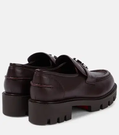 Christian Louboutin CL Moc Lug leather loafers | Thumbnail 4