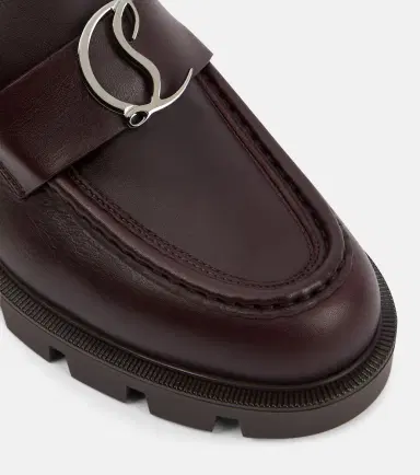 Christian Louboutin CL Moc Lug leather loafers | Thumbnail 5