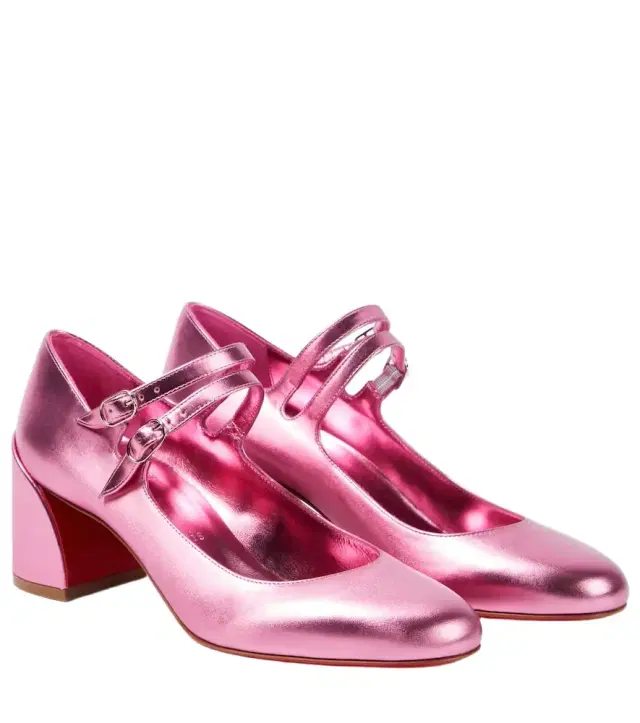 Christian Louboutin Miss Jane leather Mary Jane pumps