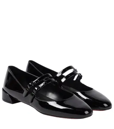 Christian Louboutin Sweet Jane patent leather Mary Jane shoes | Thumbnail 1