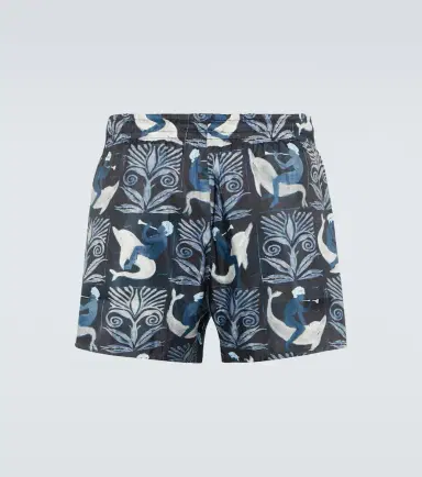 Commas Printed swim trunks | Thumbnail 2