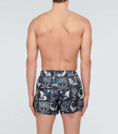 Commas Printed swim trunks | Thumbnail 4